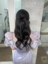 ハイル(KHAIR)&nbsp;♪ハーフアップ・シニヨンスタイル♪