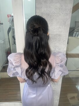 ハイル(KHAIR) ♪ハーフアップ・シニヨンスタイル♪