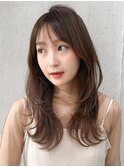 デジタルパーマワンカール結べるボブくせ毛風カール艶感前髪