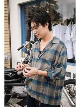 フォーコーナーズカットショップフェイビーズ 名古屋西(FourCornersCutShop favey's) ウェットルーズ　メンズカット