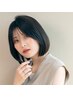 （４）指通り最高♪カット+髪質改善カラー