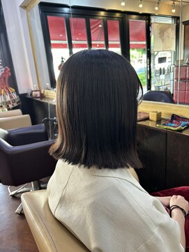 シャンプーボーイアネックス(SHAMPOO BOY Annex) 大人可愛いボブ20代30代40代セミロング◎長崎/佐世保