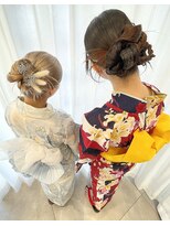 アロー(arrow)&nbsp;浴衣ヘアアレンジ＆浴衣着付け【もえみ】