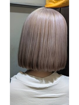 テン バイ アンブルリュクス 池袋(teN +by ambleluxe) ブリーチ/ミルクティーベージュ/池袋