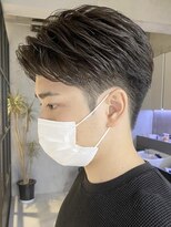 フィフス(fifth) 原宿毛流れセンターパートニュアンスパーマビジネスヘア緩め◆