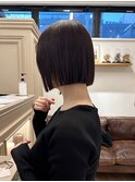 LomaliaHILLナチュラル暗めカラーボブ