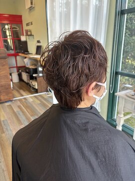 外国人風パーマ