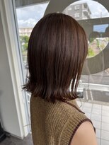 ラーム 宇部高校前店(rame)&nbsp;レイヤースタイル、ブラウンカラー、髪質改善