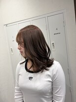 イノセンス 西宮北口店(innocence) 【innocence】ブリーチなし/ブラウンカラー@宮本