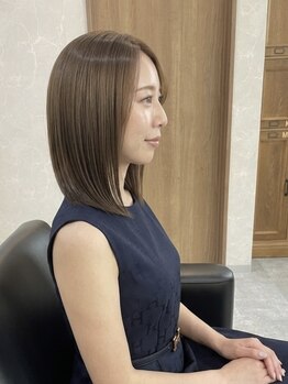 インテグリ オオタ(INTEGRI oota)の写真/「まっすぐ過ぎない」自然な艶。髪質改善を極めたインテグリの縮毛矯正で、驚きの手触りへ。