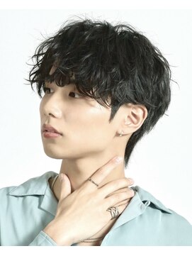 アストラ(ASTRA) MEN’S HAIR/波巻きツイストスパイラル/リバースセンターパート