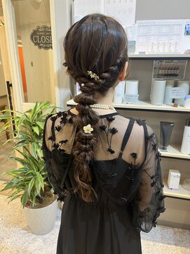オーセンヘア(AUTHEN.HAIR) お呼ばれヘアセット　【仙台美容室】