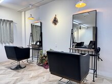 ラフヘアー(laf hair)の雰囲気（広々とした店内で、ゆったりとお過ごし下さい。）