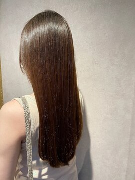 ピュアメンド 吉祥寺(Pure Mend) ツヤサラ縮毛矯正×カフェブラウンロング