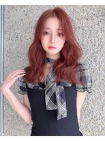 ロンド クラン 岡崎(Lond Clan)&nbsp;ウェーブ巻き×ピンクラベンダー