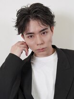 メンズサロン ガウディ 梅田茶屋町店(men's salon Gaudi)&nbsp;メンズカット×フェザーパーマ×ショートマッシュ
