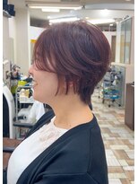 ヘアーサロンアンク(hair salon anc)&nbsp;マゼンダショートレイヤー