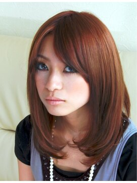 オズ ヘアーアンドトータルビューティー(OZ hair&total beauty) ローレイヤー　スペシャルストレート　hair produce by ozy☆