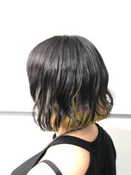 マルカ(marca) 【Collar Style】 金髪とは違う！！インナーイエロー♪