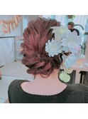 【Vivant】2022成人式 着物ヘアセット・振袖《円城寺》