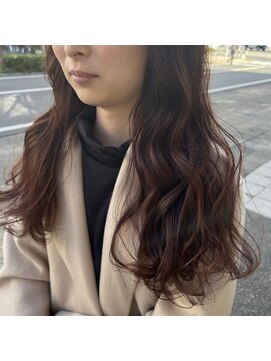 アルマヘアー(Alma hair by murasaki) ◎ロングスタイルの艶ピンクカラー◎