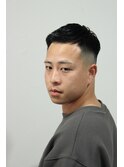 メンズかき上げニュアンスマッシュサイドパート韓国マッシュ