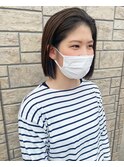 ボブ オリーブグレージュ トリートメント