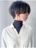 【morio池袋】綺麗でかっこいい黒髪ショート♪