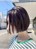 大人可愛い/風にゆれても可愛いボブ
