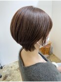 大人ショートボブ