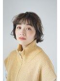 【PearL】ゆるふわショート×シルクベージュカラー