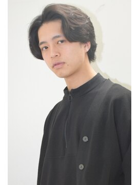 モリゲン フェローシップ レグ(MORIGEN fellowship REGU) 波巻き束感アップバングセンターパート0601