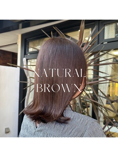 【Rina】natural brown