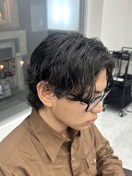 ジーニー 本厚木(Genie) マッシュパーマ/ウルフ/アッシュブラック/カルマパーマ[本厚木]