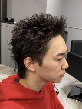 アビールブレ 新潟万代(ABEY LEVRAI) 新潟スパイキーショート　新潟メンズパーマ