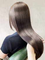 ヘアドレッシング インプローブ 前橋(hair dressing improve) 20代30代40代髪質改善カラーアッシュベージュ艶感ストレート