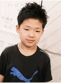 メンズ キッズカット 刈り上げショート