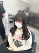 アイスプロドバイブルーム 木更津店(ice prod by bloom)&nbsp;ミディアムヘア/暗めカラー/グランマッシュ/木更津