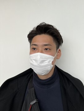 ステア ケース(stair case) アップバングパーマ