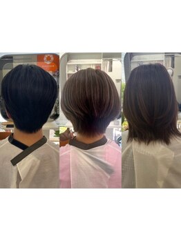 特許技術ヘアリセッターで生え癖改善し、扱いやすい髪に◎美容室帰りのスタイルをキープできる♪