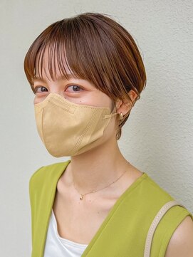 デビュー 沖縄泡瀬店(Debut) 前髪/アンブレラカラー/こなれミディ/イメチェン/ウェーブパーマ