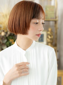 カバーヘア ブリス 上尾西口店(COVER HAIR bliss) フェイスフレーミング前下がり小顔ミニボブa上尾10代20代30代