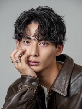 オーシャントーキョーオーバー 渋谷(OCEAN TOKYO OVER) 韓国センターパートコンマバングカルマパーマニュアンスパーマ