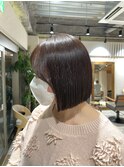 【ADORE横浜】切りっぱなし×ボブ