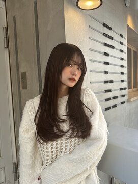 プール(POOL) 【TAISEI】内巻きワンカールできまるカット&透明感グレージュ