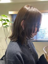 カンナ オーガニック ヘアデザイン(CANNA ORGANIC & HAIR DESIGN)&nbsp;ヘーゼルベージュ/レイヤーボブ