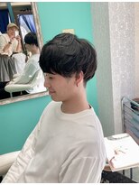 ファンプラス(FUN +) 刈り上げマッシュ