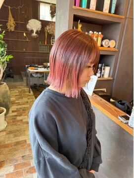 ベランダ(veranda) ボルドー・ミニボブ