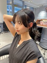 ロンドジェネルーズ 柏(Lond generous)&nbsp;髪質改善縮毛矯正レイヤーカット顔周り前髪韓国ミニウルフ/柏柏