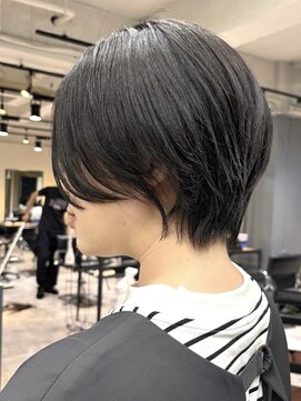 ジアン テラス(GIEN TERRASSE) くびれショート/縮毛矯正/ナチュラルストレート@重里